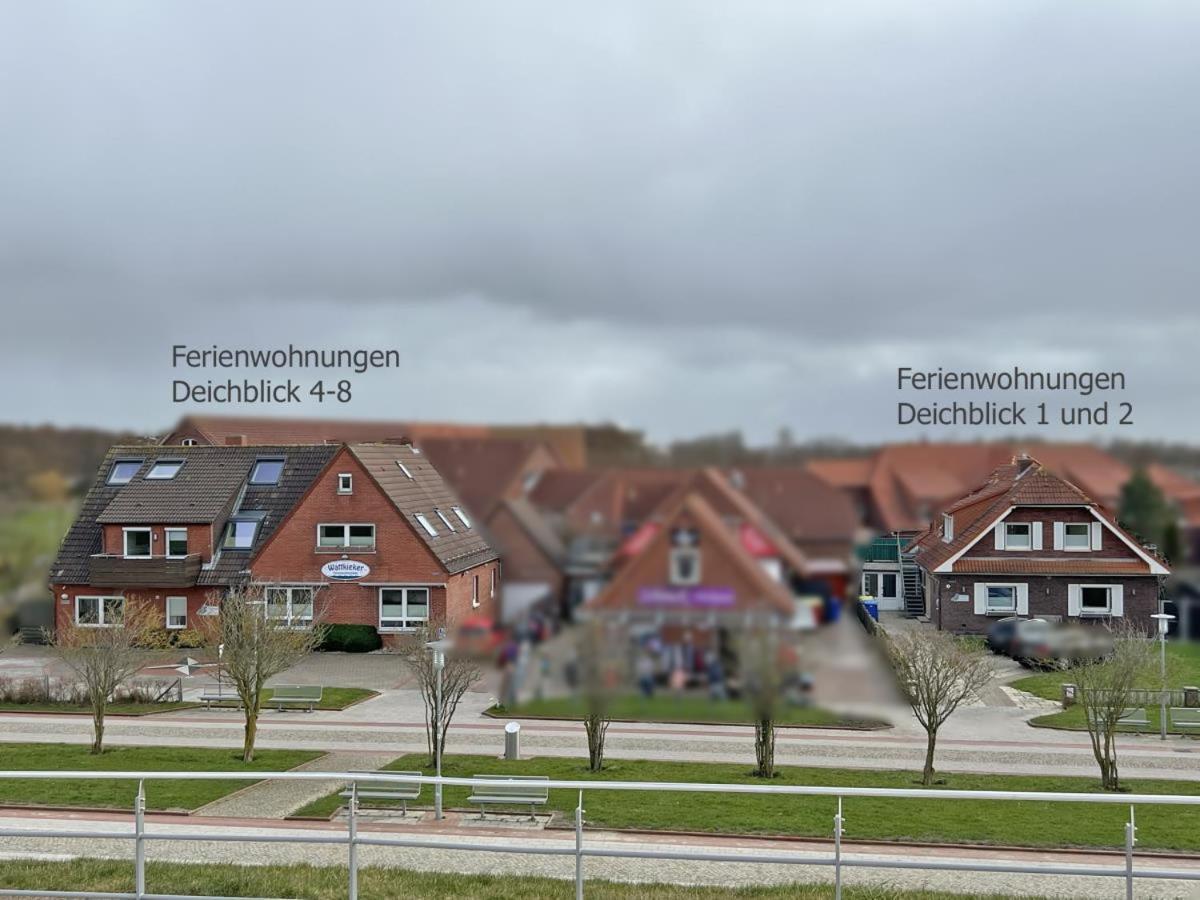 Deichblick 6 In Norddeich- Urlaub Mit Meerblick Am Strand Норден Екстериор снимка