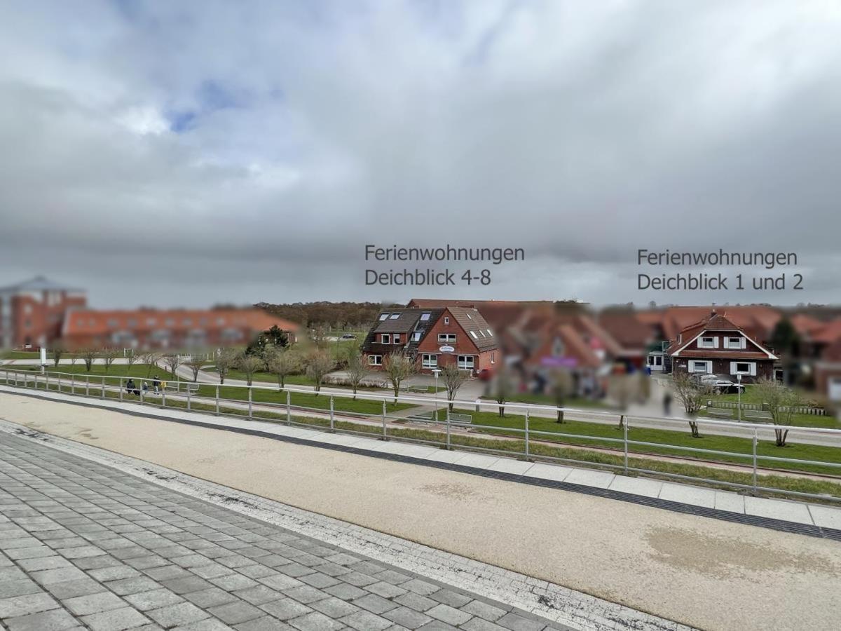 Deichblick 6 In Norddeich- Urlaub Mit Meerblick Am Strand Норден Екстериор снимка